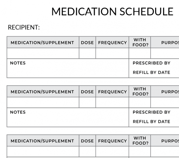 Medication Management Templates - Image 4
